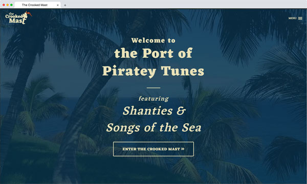 The Crooked Mast homepage